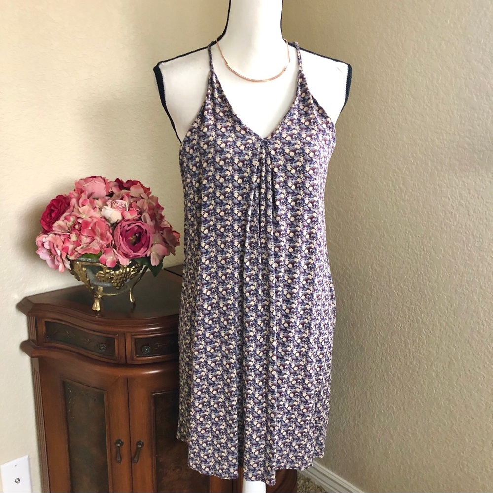 cinnamon Racer Back Mini Sun Dress